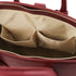 TL Bag - Leather handbag with golden hardware